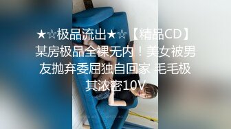 ★☆极品流出★☆【精品CD】某房极品全裸无内！美女被男友抛弃委屈独自回家 毛毛极其浓密10V