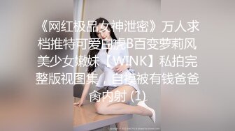 《网红极品女神泄密》万人求档推特可爱白虎B百变萝莉风美少女嫩妹【WINK】私拍完整版视图集，自摸被有钱爸爸肏内射 (1)