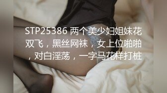 STP25386 两个美少妇姐妹花双飞，黑丝网袜，女上位啪啪，对白淫荡，一字马花样打桩