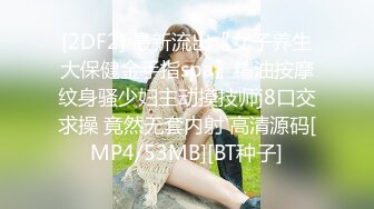 [2DF2] 最新流出〖女子养生大保健金手指spa〗精油按摩纹身骚少妇主动摸技师j8口交求操 竟然无套内射 高清源码[MP4/53MB][BT种子]