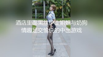 酒店里面黑丝护士姐姐与奶狗情趣足交愉快的中出游戏